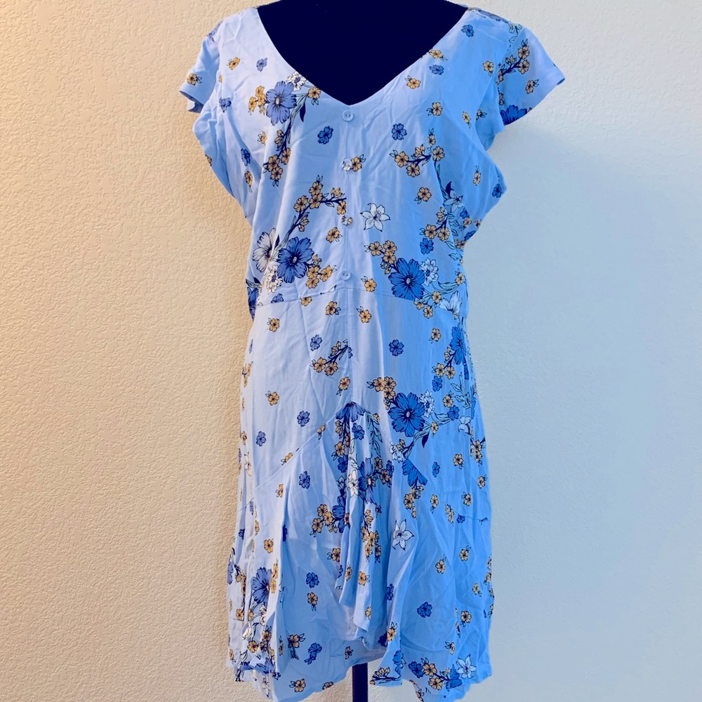 Floral mini dress